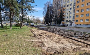 FOTO: Veľká rekonštrukcia na sídlisku Západ