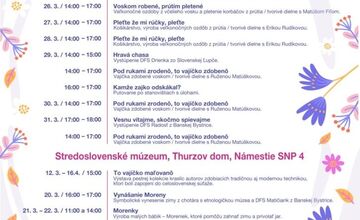 FOTO: Jar dorazila do centra Banskej Bystrice