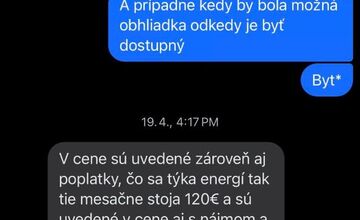 FOTO: Ponuka podozrivého prenájmu vo Zvolene