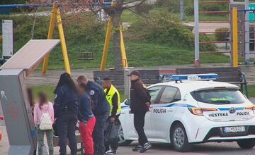 FOTO: Polícia v Lučenci riešila viacero incidentov