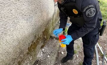 FOTO: V uliciach Zvolena opäť bolo množstvo pohodených použitých striekačiek