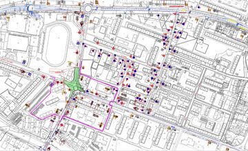 FOTO: Pozor na dopravu v Brezne. Mesto spúšťa výstavbu kruhového objazdu