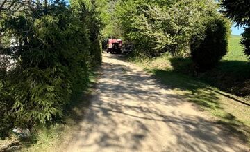 FOTO: Oheň nad Fončordou prišli uhasiť hasiči