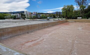 FOTO: Plážové kúpalisko v Banskej Bystrici pred letnou sezónou 2026