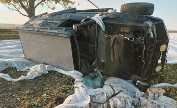 FOTO: Pri Rimavskej Sobote došlo k vážnej nehode dvoch áut
