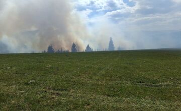 FOTO: Lesné požiare zasiahli dve lokality na Slovensku
